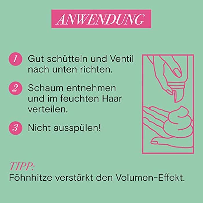 Taft Mousse Volume for Fine Hair, Hold Level 4 (150 ml), Hair Mousse for Volume and Strong Hold, Hair Styling with 24 Hours Long-Lasting Hold - Image 3